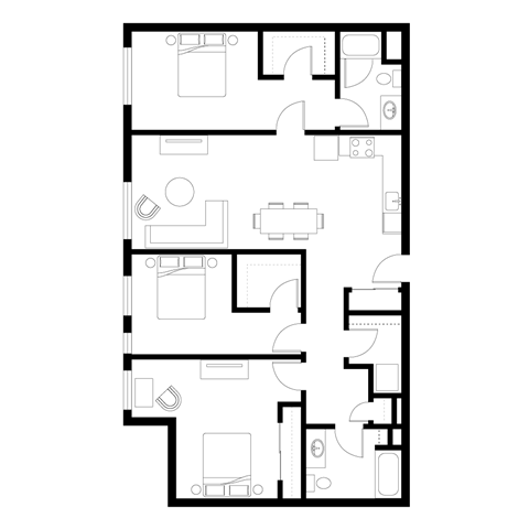 10777 Main St Studio-3 Beds Apartment for Rent - Photo Gallery 57